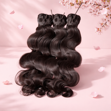 Raw Cambodian 24" hair